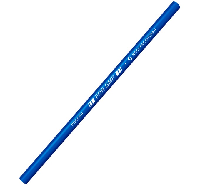 Карандаш по стеклу, металлу, пластику FOR GMP, синий, ВКФ 1Р-1381