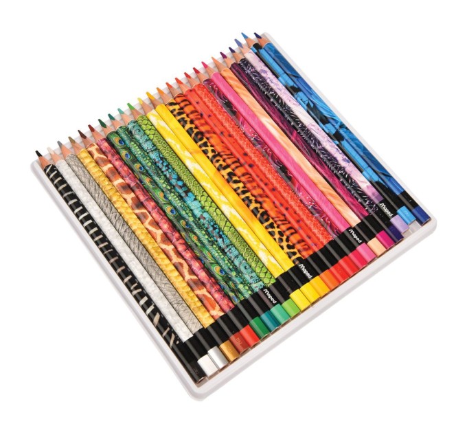 Карандаши Maped «Color Peps Animals», 24 цвета 832224
