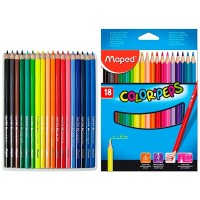 Карандаши Maped «COLOR PEPS»,18 цветов 183218