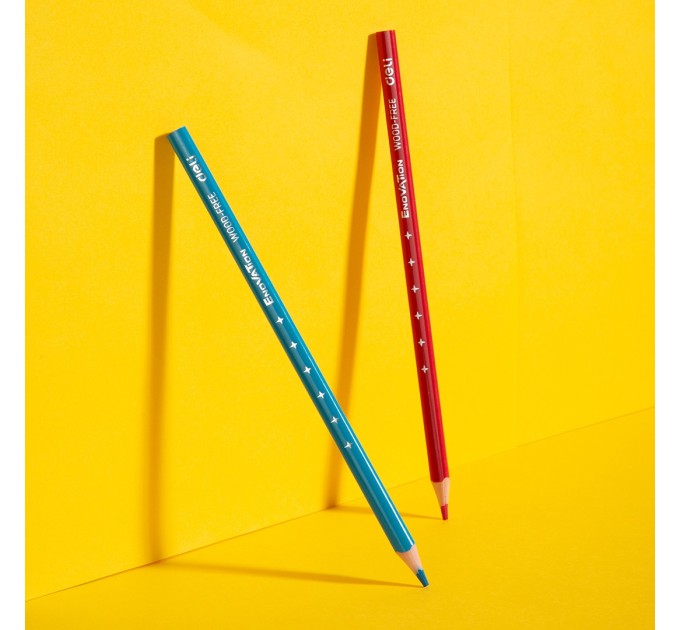 Карандаши 24 цвета, в тубе, «Enovation» C112-24