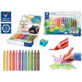 Карандаши STAEDTLER «Buddy», 12 цветов, для малышей, с точилкой 140 C12