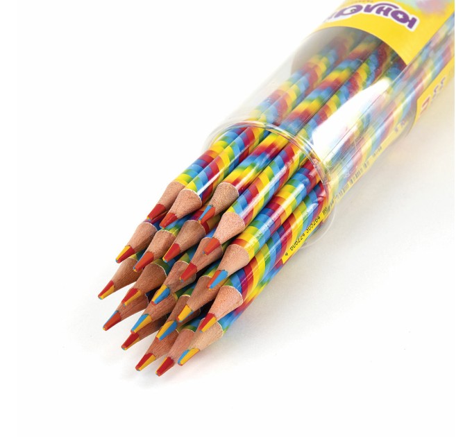 Карандаш с многоцветным грифелем, мягкий, ЮНЛАНДИЯ 181788