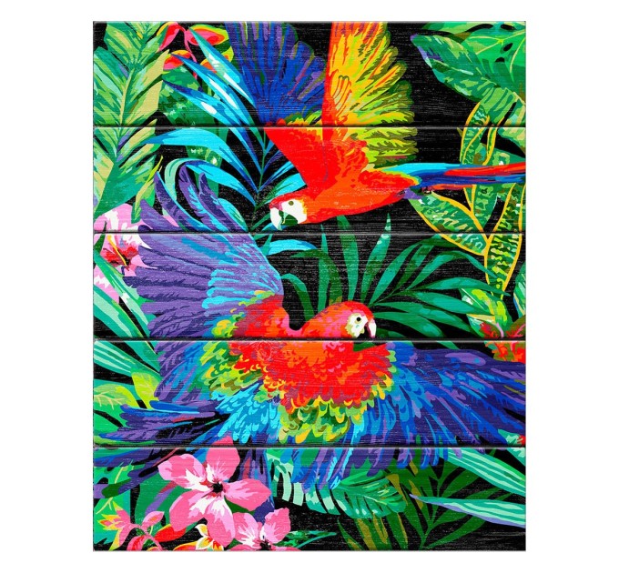 Картина по номерам (по дереву) Фрея «Тропики», 40х50 см PKW-1 48