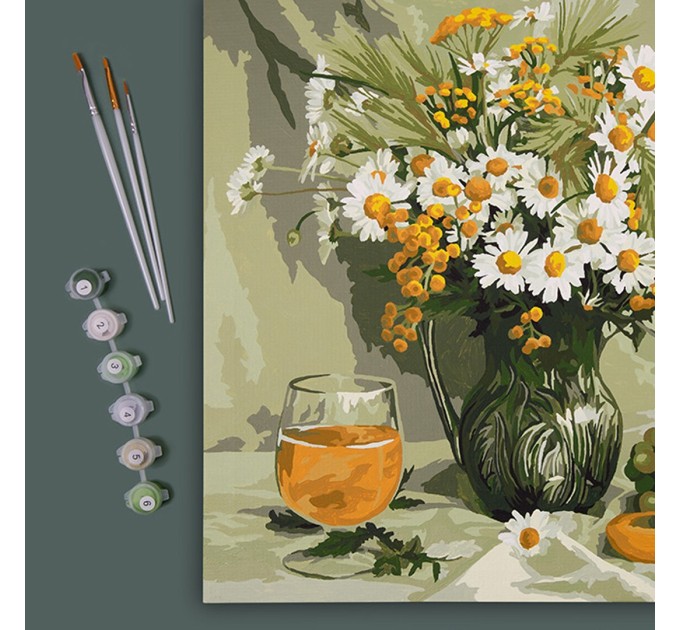 Картина по номерам Фрея «Деревенский натюрморт», 40х50 см, холст PNB/R1 №77