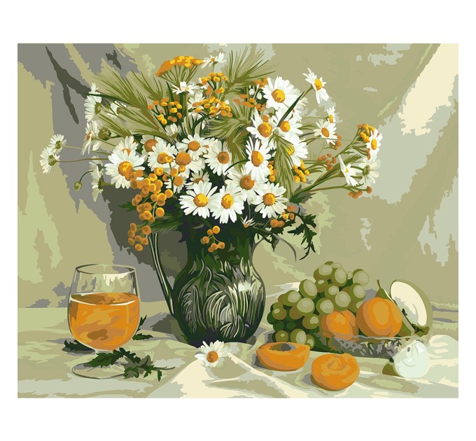 Картина по номерам Фрея «Деревенский натюрморт», 40х50 см, холст PNB/R1 №77