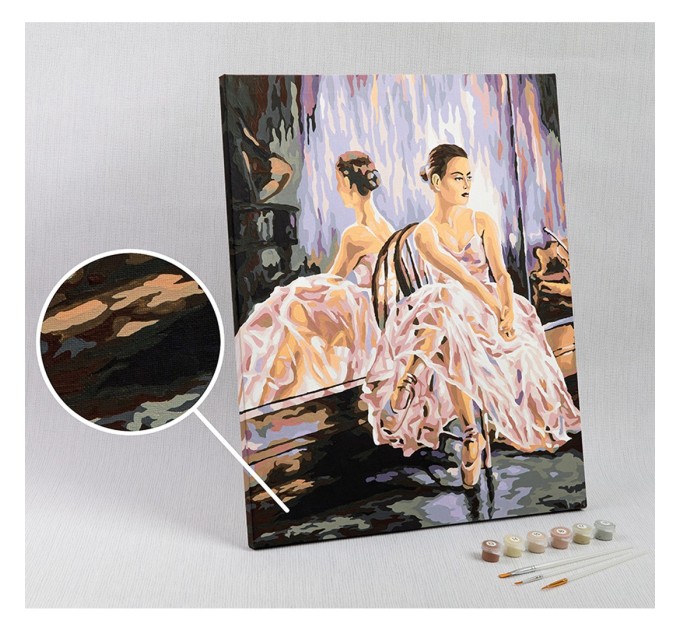 Картина по номерам Фрея «Балерина», 40х50 см, холст PNB/R1 №70