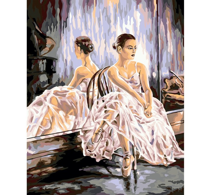 Картина по номерам Фрея «Балерина», 40х50 см, холст PNB/R1 №70