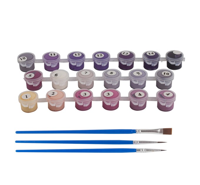 Картина по номерам «Дельфины», 40x50 см, холст на подрамнике, 3 кисти 662482