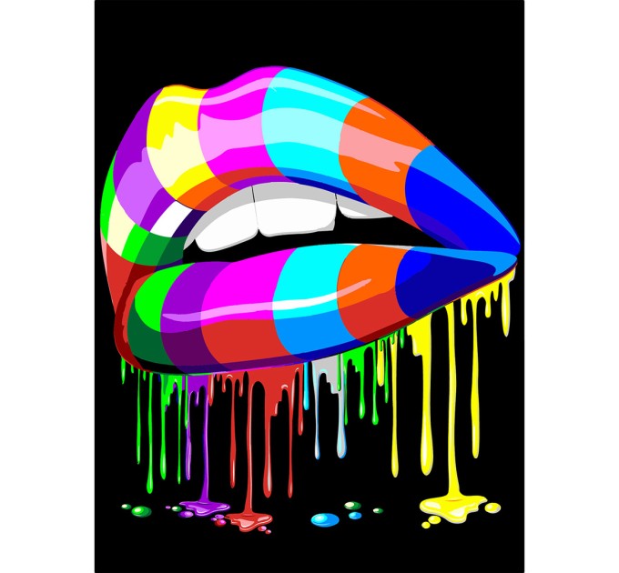 Картина по номерам Фрея «Притяжение. Поп-арт», 40х30 см, холст PNB/C3 №60