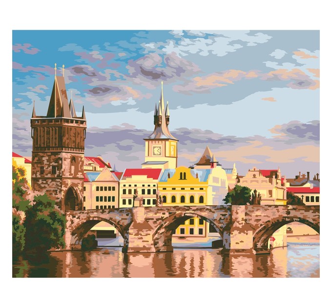 Картина по номерам Фрея «Карлов мост», 40х50 см, холст PNB/R1 №83