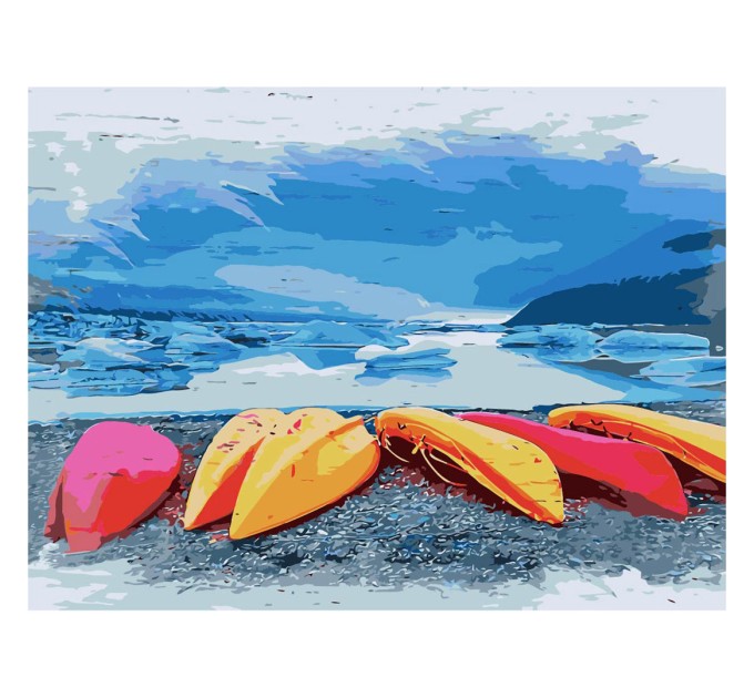 Картина по номерам Фрея «Путешествие в Исландию», 40х30 см, холст PNB/C3 №43