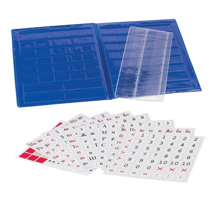 Касса букв, слогов и счёта, ПВХ 129214