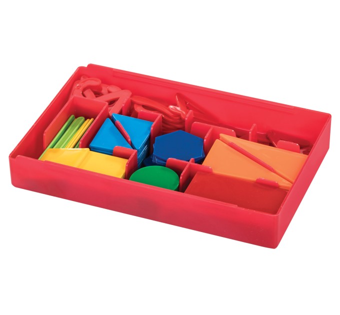 Касса цифр и счетных материалов, 132 элемента, пенал 106146