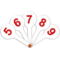 Веер цифр, от 0 до 9 10вк