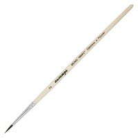 Кисть Белка круглая № 2, короткая, «Микс» пЖА1-02,00Б