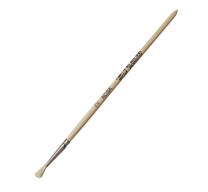 Кисть коза, круглая, №2