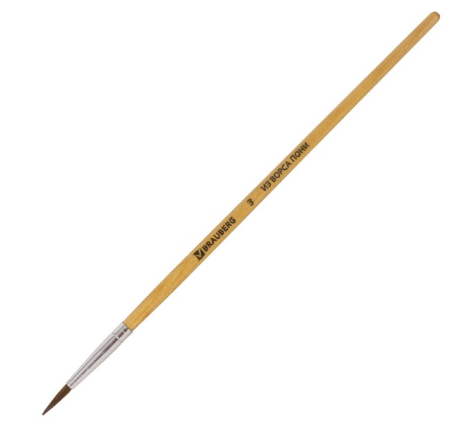 Кисть пони, круглая, № 3 200189