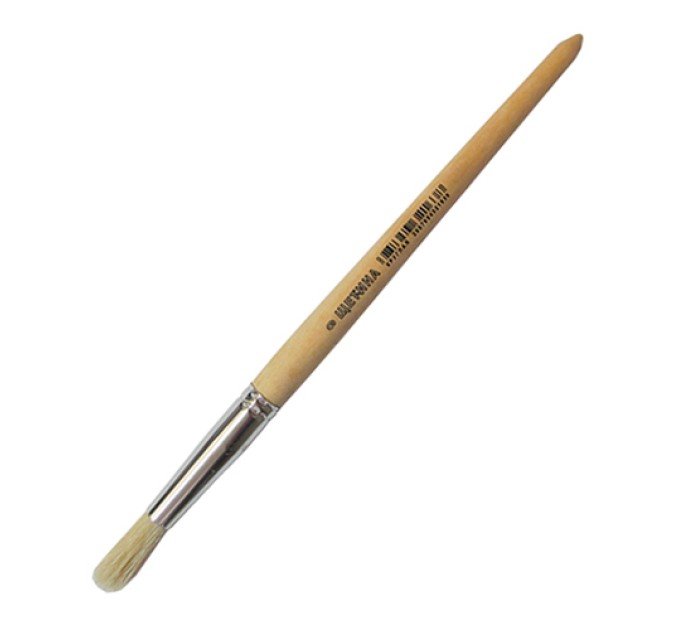 Кисть щетина круглая, №9