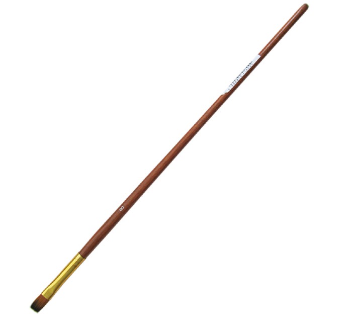 Кисть Синтетика плоская №8 GM5813/8