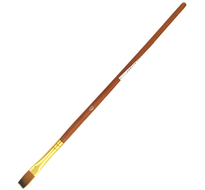 Кисть Синтетика плоская №6 GM5112/6