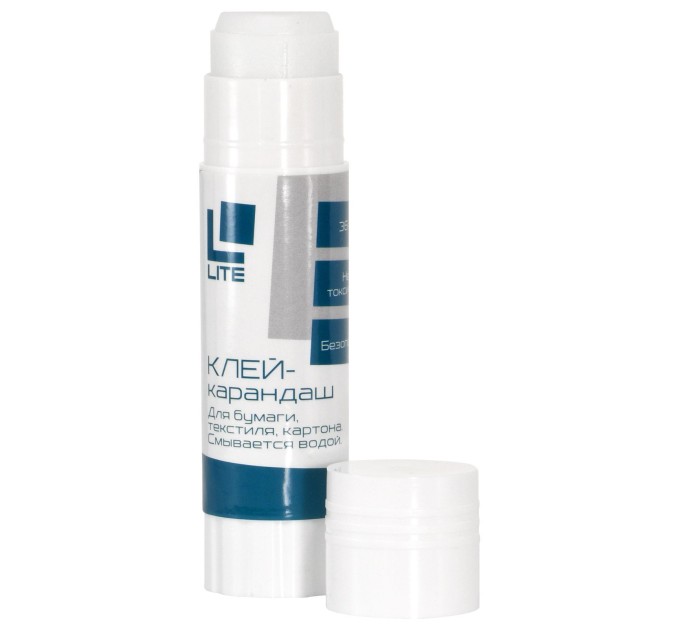 Клей карандаш 36 г, LITE GSL-36