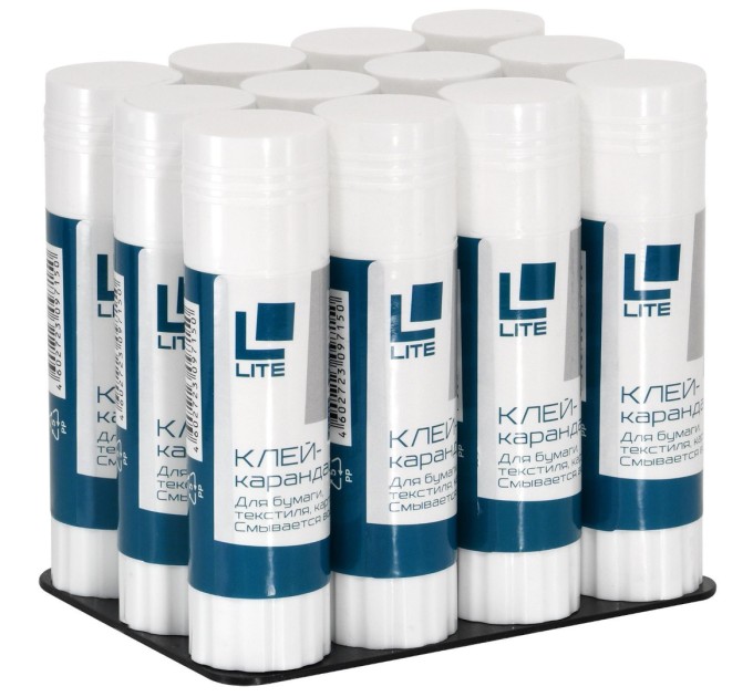 Клей карандаш 36 г, LITE GSL-36