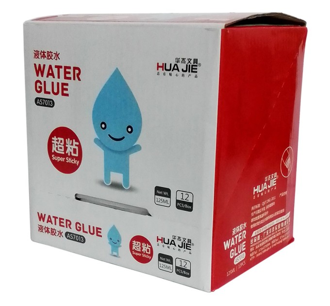 Клей канцелярский 125 мл AS7013