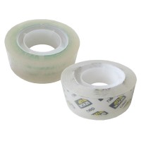 Клейкая лента (скотч) 18 мм х 27 м, прозрачная, 38 мкм 30065