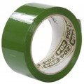 Клейкая лента (скотч) 48 мм х 66 м, 43 мкм, зеленая Нова Ролл 204зел