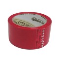 Клейкая лента (скотч) 48 мм х 66 м, 43 мкм, красная Нова Ролл 204кр