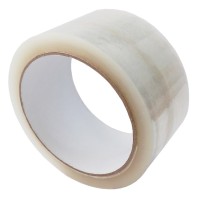 Клейкая лента (скотч), 48 мм х 66 м, 40 мкм, прозрачная