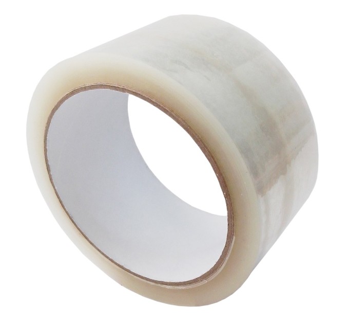 Клейкая лента (скотч), 48 мм х 66 м, 40 мкм, прозрачная