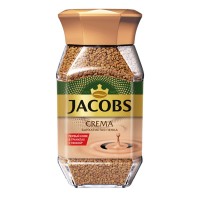 Кофе растворимый 95 г в стеклянной банке, JACOBS «CREMA» 8050118/D6215 Кофе растворимый 95 г в стеклянной банке, JACOBS «CREMA» 8050118/D6215