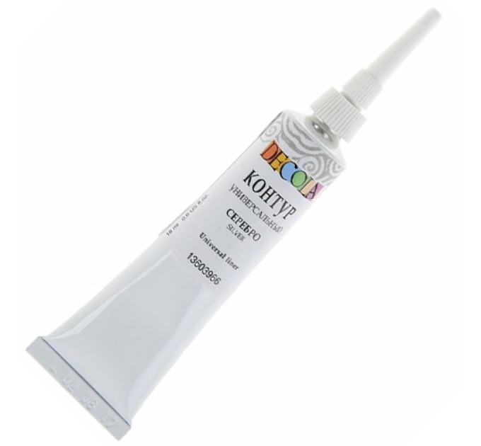 Контур универсальный, серебро, 18 мл, DECOLA 13603966