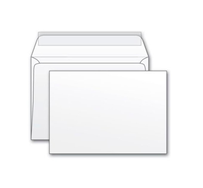 Конверт бумажный, С4 (229х324), б/п, 0+0, силикон 613/500/В082000