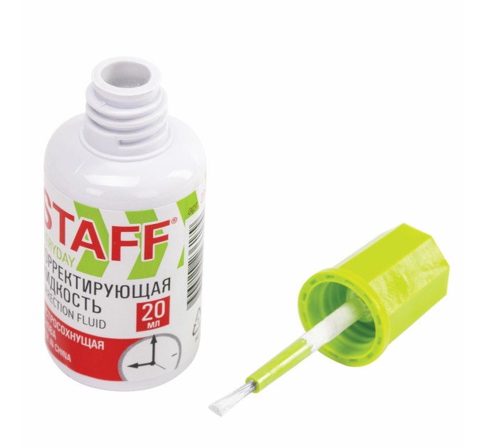 Корректор 20 мл, с кисточкой, на химической основе 228625