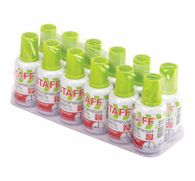 Корректор 20 мл, с кисточкой, на химической основе 228625