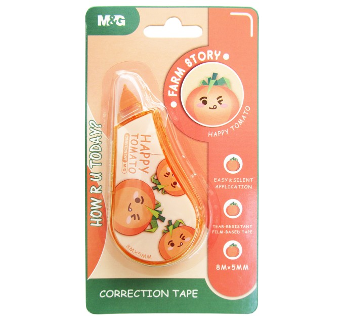 Корректирующая лента в роллере, 5 мм х 8 м, «FARM STORY» АСТ55274