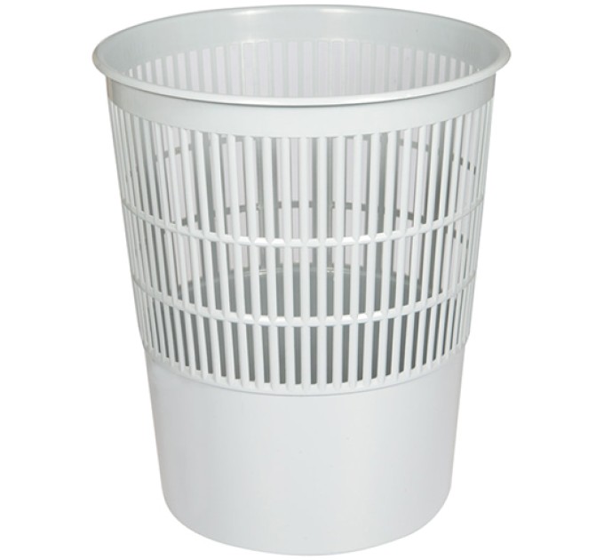 Корзина для бумаг 14 л., серая КР_62562/КР52