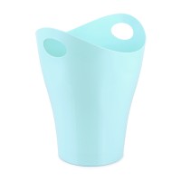 Корзина для бумаг 8 л., голубая, Pastel 160кр