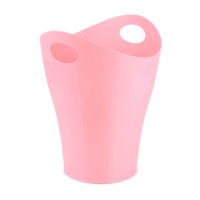 Корзина для бумаг 8 л., розовая, Pastel 163кр