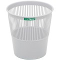 Корзина для бумаг 9 л., серая, СТАММ 22кр