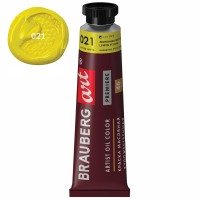 Краска масляная 46 мл, туба, проф. серия, лимонная желтая 191398