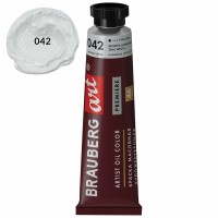 Краска масляная 46 мл, туба, проф. серия, белила цинковые 191397