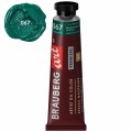 Краска масляная 46 мл, туба, проф. серия, виридоновая зеленая 191429