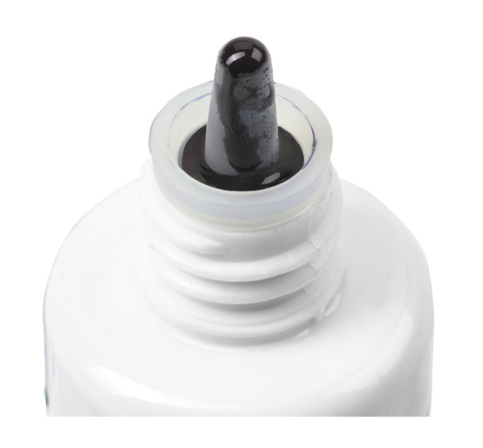 Краска штемпельная 30 мл черная, BRAUBERG PROFESSIONAL, clear stamp 227983