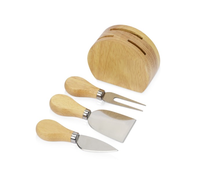 Набор из ножей для сыра на подставке «Take it cheesy»