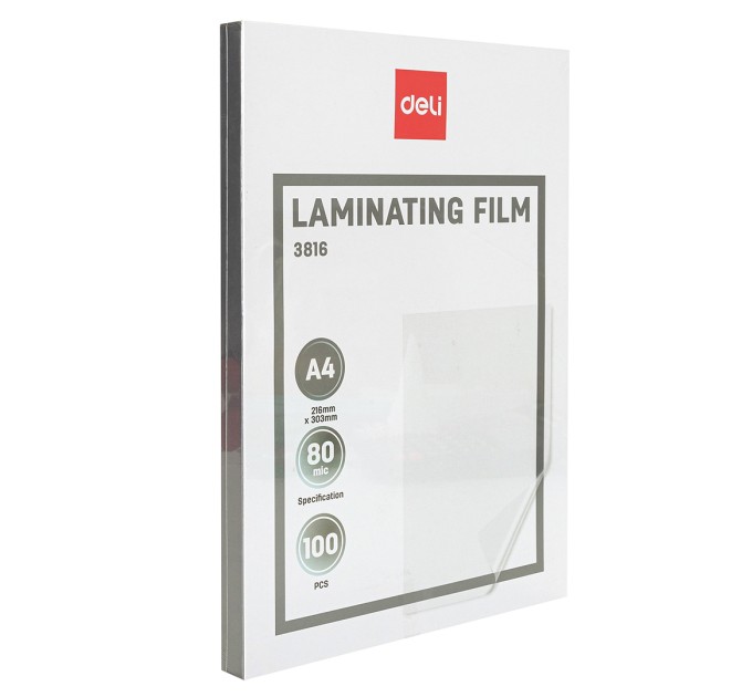 Пленка для ламинирования, 216х303, 80 мкм 3816