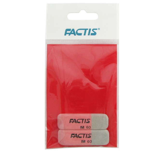 Набор ластиков комбинированных скошенных 2 шт, IM60RG PCFIM60RGбл