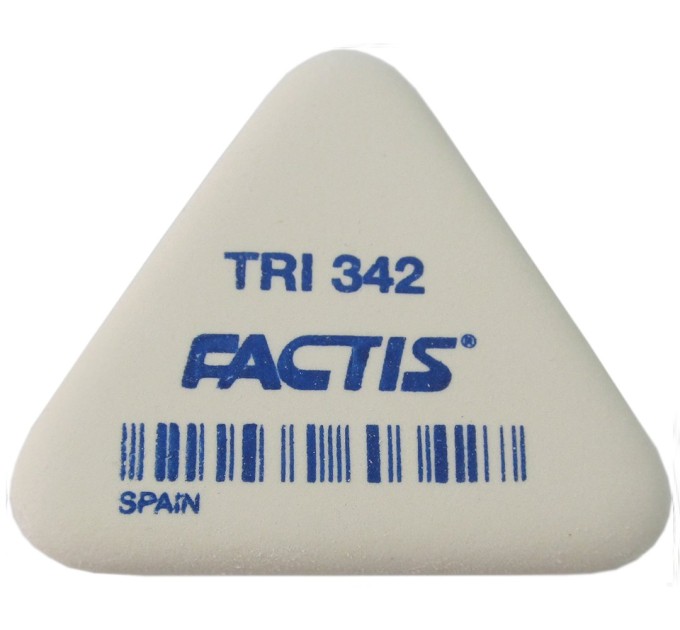 Набор ластиков треугольных 2 шт, TRI342 PNFTRI342бл